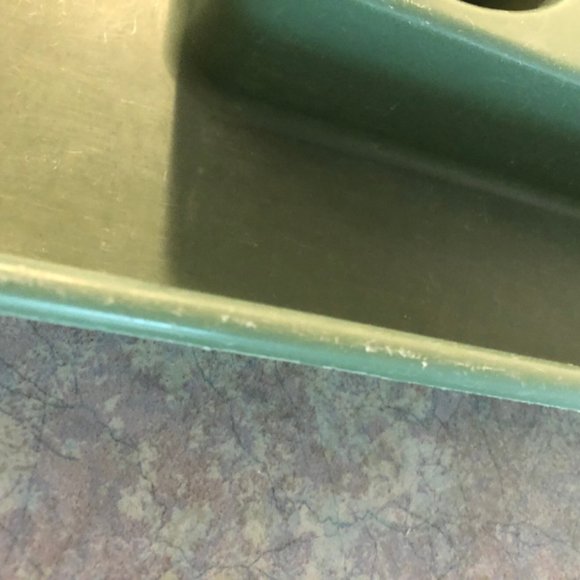 90's Rubbermaid Avocado Green Cutlery Tray - Plastic Utensils Tray - Kitchen - Picture 7 of 8